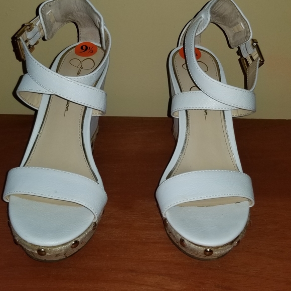 Jessica Simpson Espadrille  Wedge Sandals - Picture 4 of 5